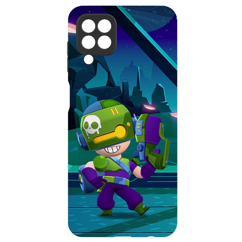 фото Чехол-накладка krutoff brawl stars - контрабандистка пенни для samsung galaxy m32 (m325)