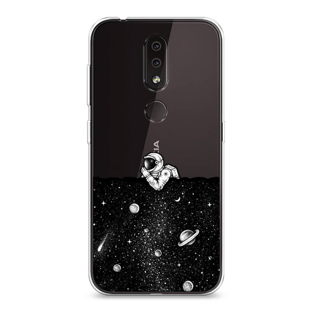 

Чехол Awog на Nokia 4.2 / Нокиа 4.2 "Космический сон", Серый, 122550-4