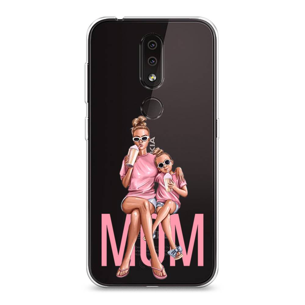 

Чехол Awog на Nokia 4.2 / Нокиа 4.2 "Lovely mom", Синий;бежевый;розовый, 122550-7