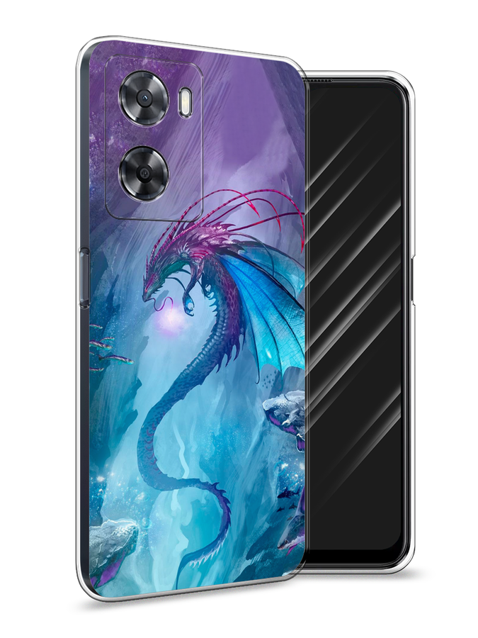 

Чехол Awog на Oppo A57 4G/A77 4G/A77s 4G/A57s "Водный дракон", Разноцветный, 2510350-2