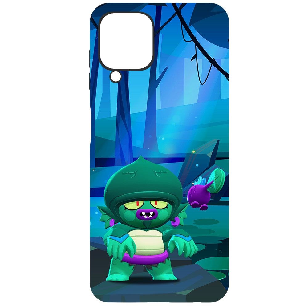 фото Чехол-накладка krutoff brawl stars - болотный джин для samsung galaxy a22/m22 (a225/m225)