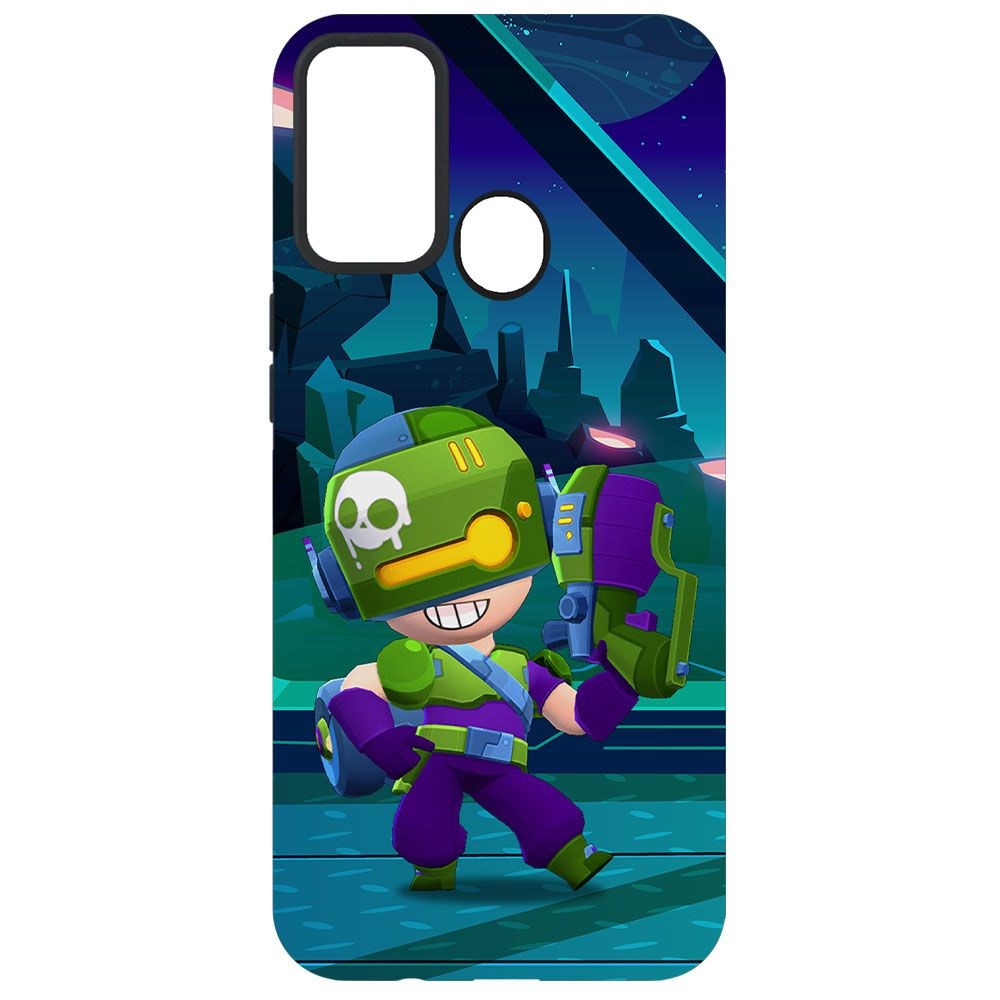

Чехол-накладка Krutoff Brawl Stars - Контрабандистка Пенни для TECNO Spark 7