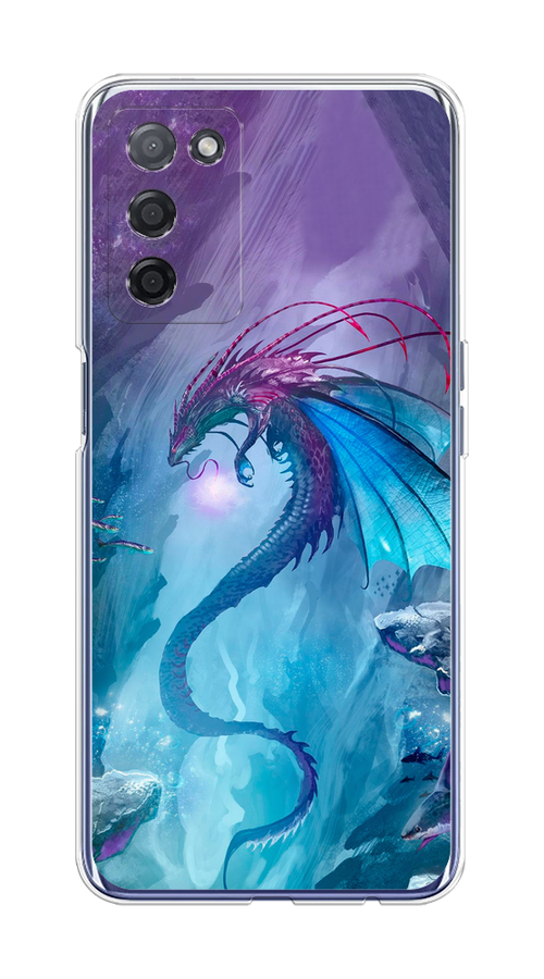 

Чехол Awog на Oppo A55 5G "Водный дракон", Разноцветный, 256250-2