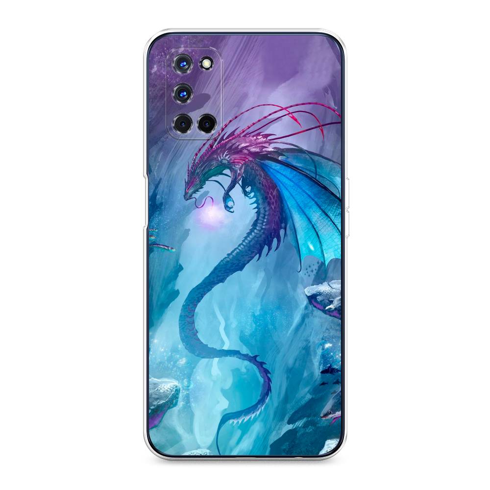 

Чехол Awog на Oppo A52/A72 "Водный дракон", Разноцветный, 253150-2