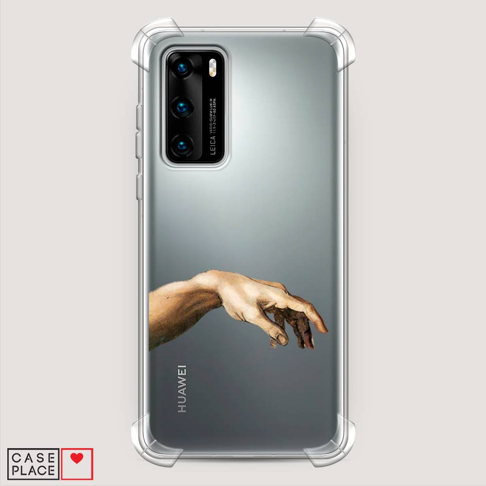 

Чехол Awog на Huawei P40 "Creazione di Adamo 1", Бежевый, 610851-1