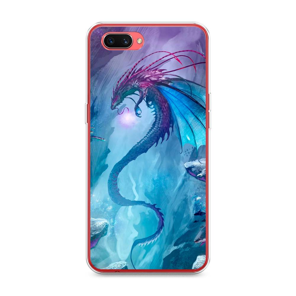 

Чехол Awog на Oppo A3s "Водный дракон", Разноцветный, 250650-2