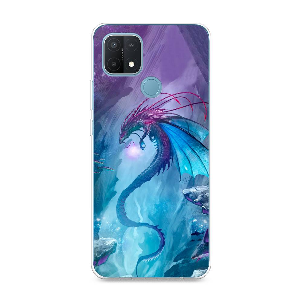 

Чехол Awog на Oppo A15/A15s "Водный дракон", Разноцветный, 255650-2