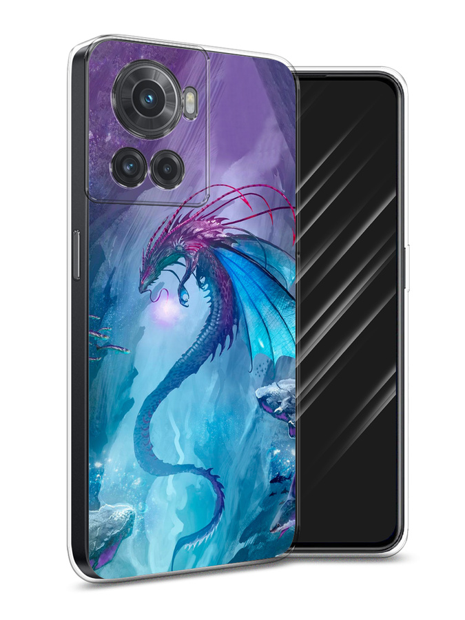 

Чехол Awog на OnePlus Ace / ВанПлас Ace "Водный дракон", Разноцветный, 153050-2