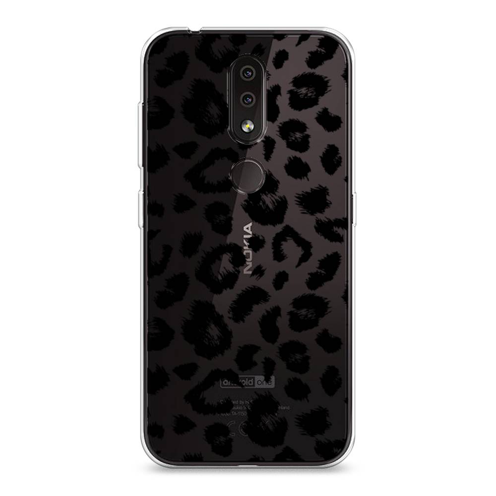 

Чехол Awog на Nokia 4.2 / Нокиа 4.2 "Окрас леопарда фон", Черный, 122550-2