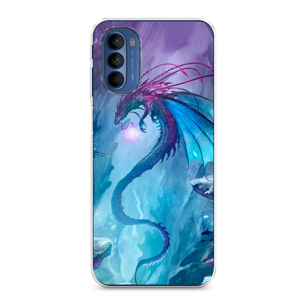 

Чехол Awog на Motorola Moto G31/G41 "Водный дракон", Разноцветный, 242550-2