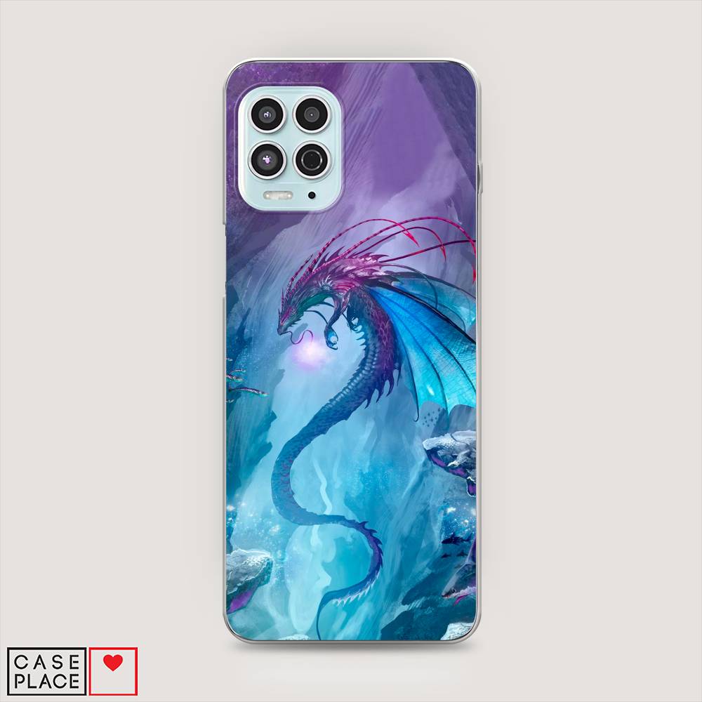 

Чехол Awog на Motorola Moto G100 "Водный дракон", Разноцветный, 241650-2