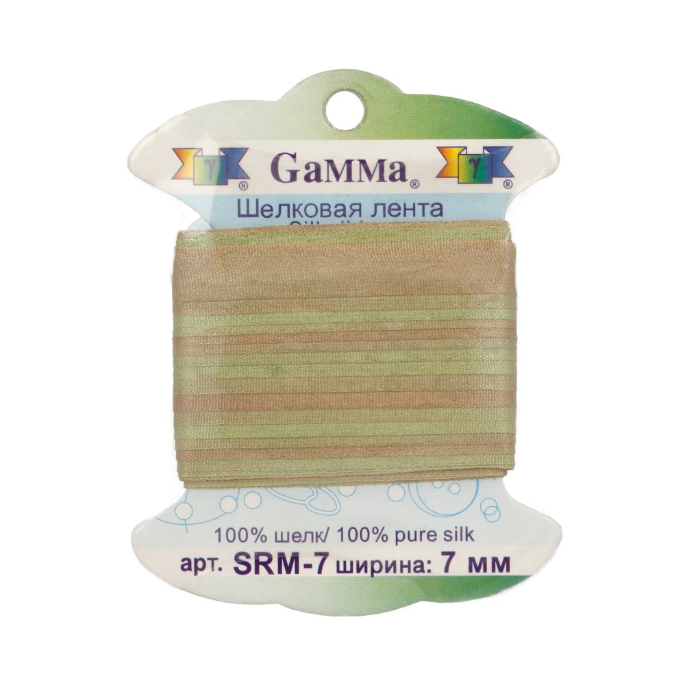 

Нить Gamma шелковая, 7 мм, 9,1 +/- 0,5 м, цвет зеленый и светло-коричневый (M108), шелковая, 7 мм, 9,1 +/- 0,5 м, цвет зеленый и светло-коричневый (M108)