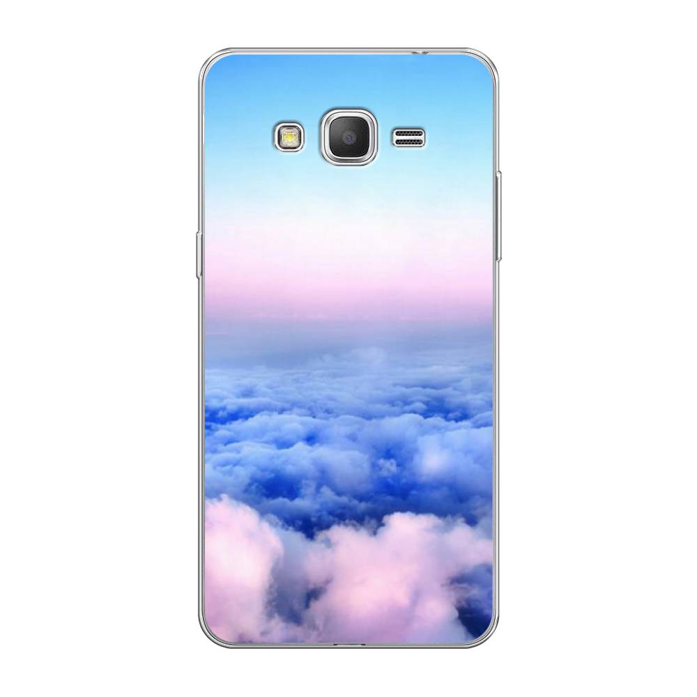 

Чехол Awog на Samsung Galaxy Grand Prime / Самсунг Grand Prime "Облака", Голубой;розовый, 21950-4
