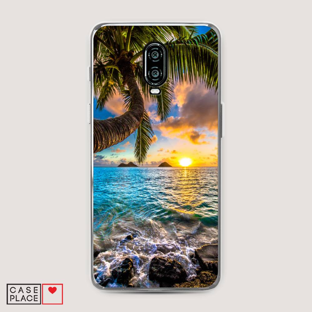 

Чехол Awog на Oneplus 6T / ВанПлас 6T "Восход 5", Голубой;желтый;зеленый, 150650-4