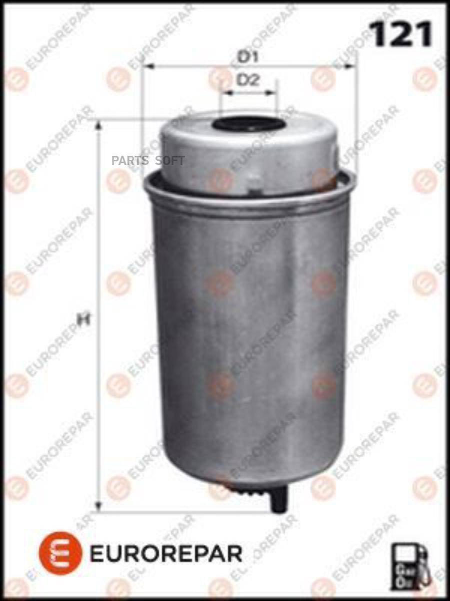 

EUROREPAR E148126 Фильтр топливный 1шт