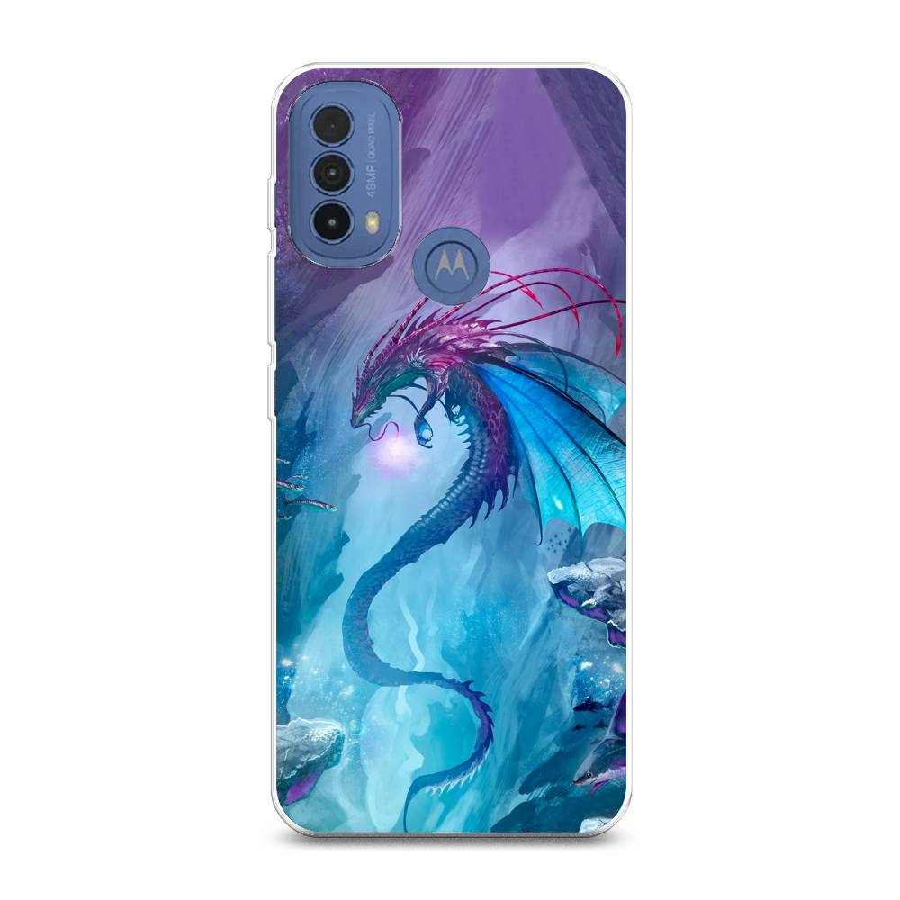 

Чехол Awog на Lenovo K14 Plus/Motorola Moto E20/E30/E40 "Водный дракон", Разноцветный, 243550-2