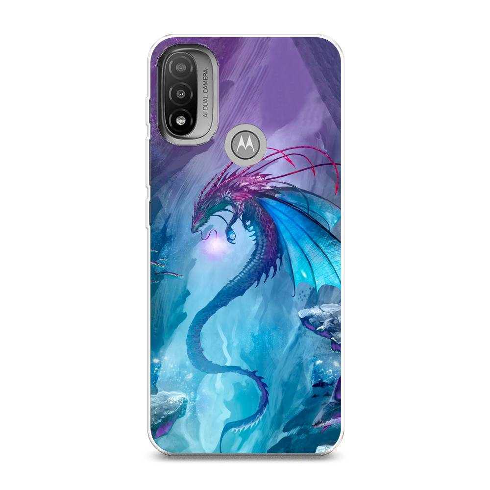 

Чехол Awog на Lenovo K14 Plus/Motorola Moto E20/E30/E40 "Водный дракон", Разноцветный, 243450-2