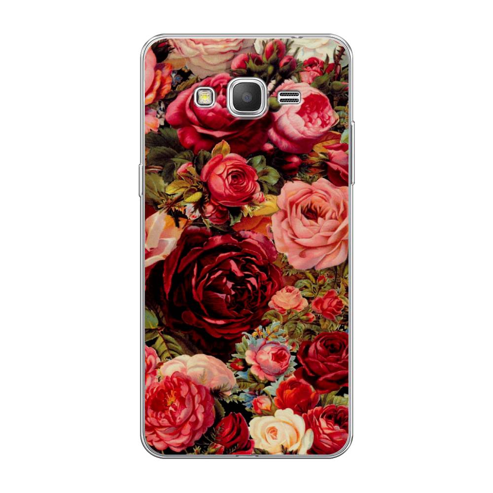 

Чехол Awog на Samsung Galaxy Grand Prime / Самсунг Grand Prime "Розы винтажные", 21950-8
