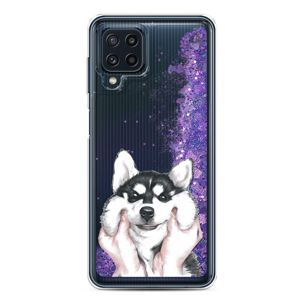 

Чехол Awog на Samsung Galaxy M32 / Самсунг M32 "Щечки хаски", Разноцветный, 2103592-1