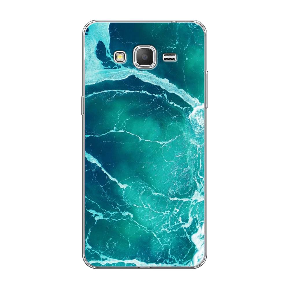

Чехол Awog на Samsung Galaxy Grand Prime / Самсунг Grand Prime "Изумрудный океан", Голубой;синий, 21950-4