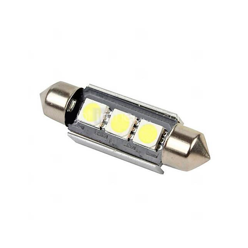 фото Лампа подсветки светодиодная c5w 12v "bg-group" (3smd, 36 мм) (10 шт.)