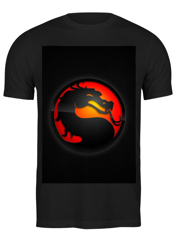 

Футболка мужская Printio Mortal kombat черная L, Черный, Mortal kombat