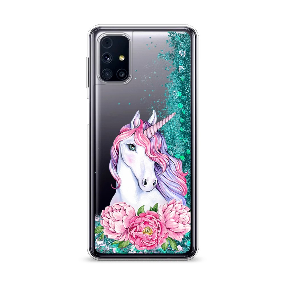 

Чехол Awog на Samsung Galaxy M31s / Самсунг M31s "Единорог с пионами", 2101495-1