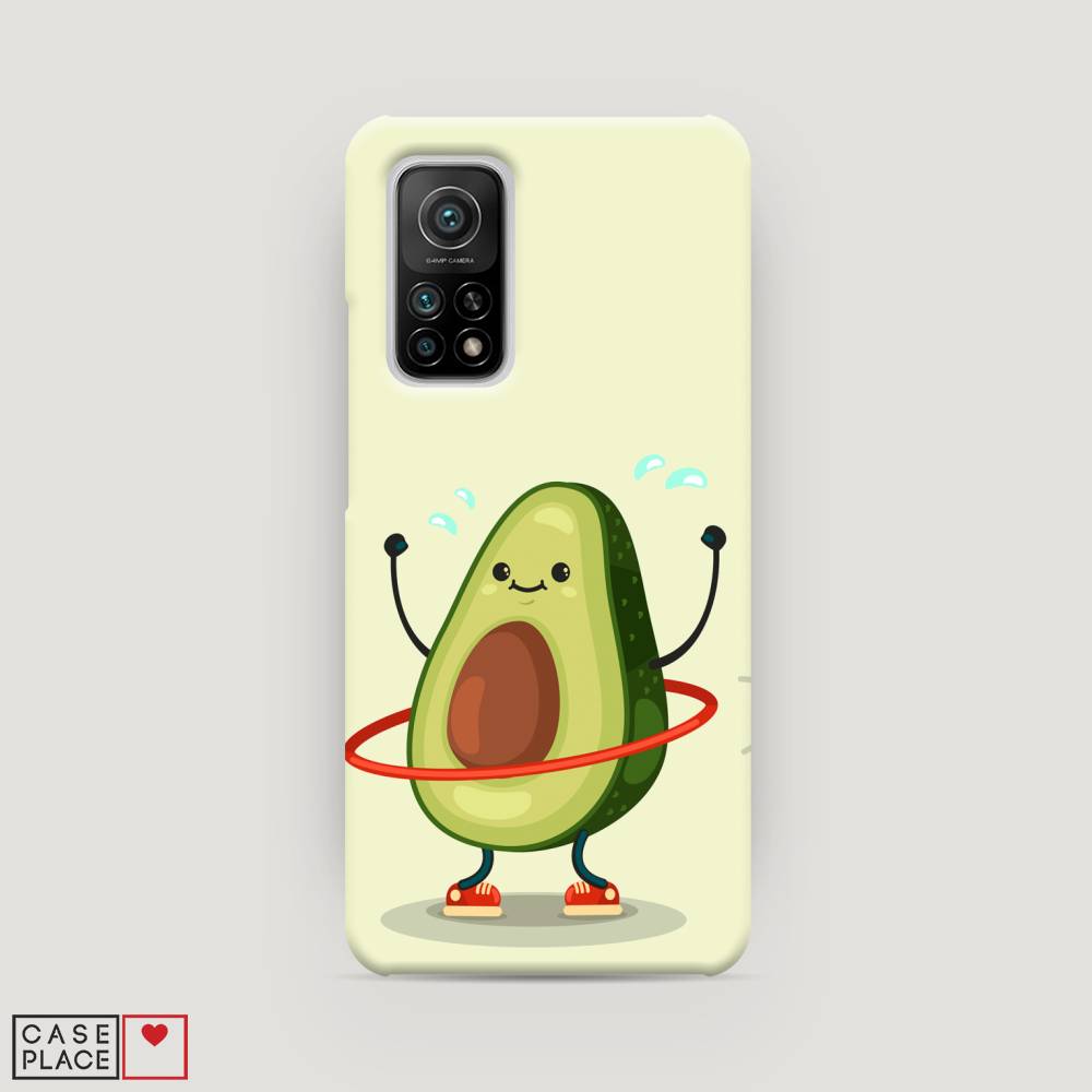 

Пластиковый чехол "Авокадо с обручем" на Xiaomi Mi 10T Pro, 37720-7