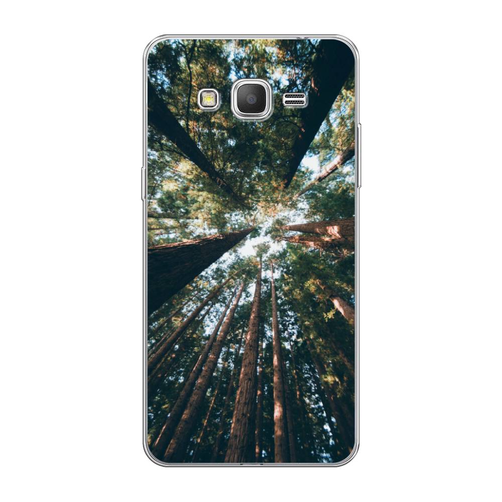 

Чехол Awog на Samsung Galaxy Grand Prime / Самсунг Grand Prime "Лес 18", Зеленый;коричневый, 21950-4