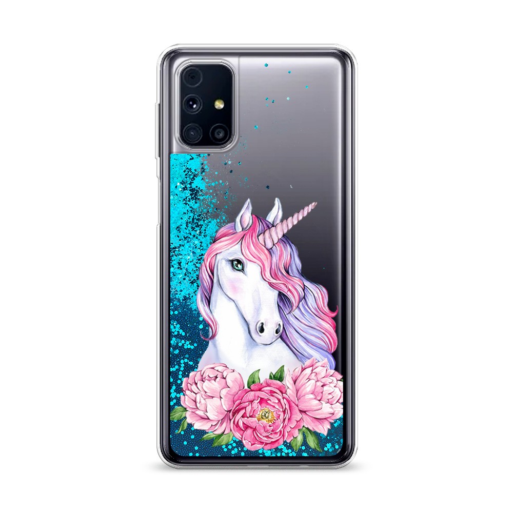 

Чехол Awog на Samsung Galaxy M31s / Самсунг M31s "Единорог с пионами", Разноцветный, 2101493-1