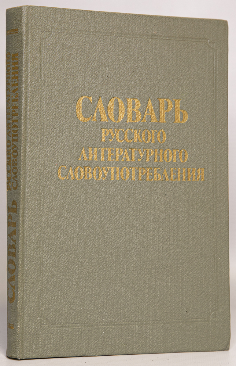 

Словарь русского литературного словоупотребления