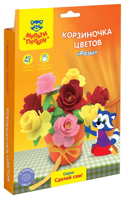

Цветы из фетра Мульти Пульти Розы FF_31881, FF_31881