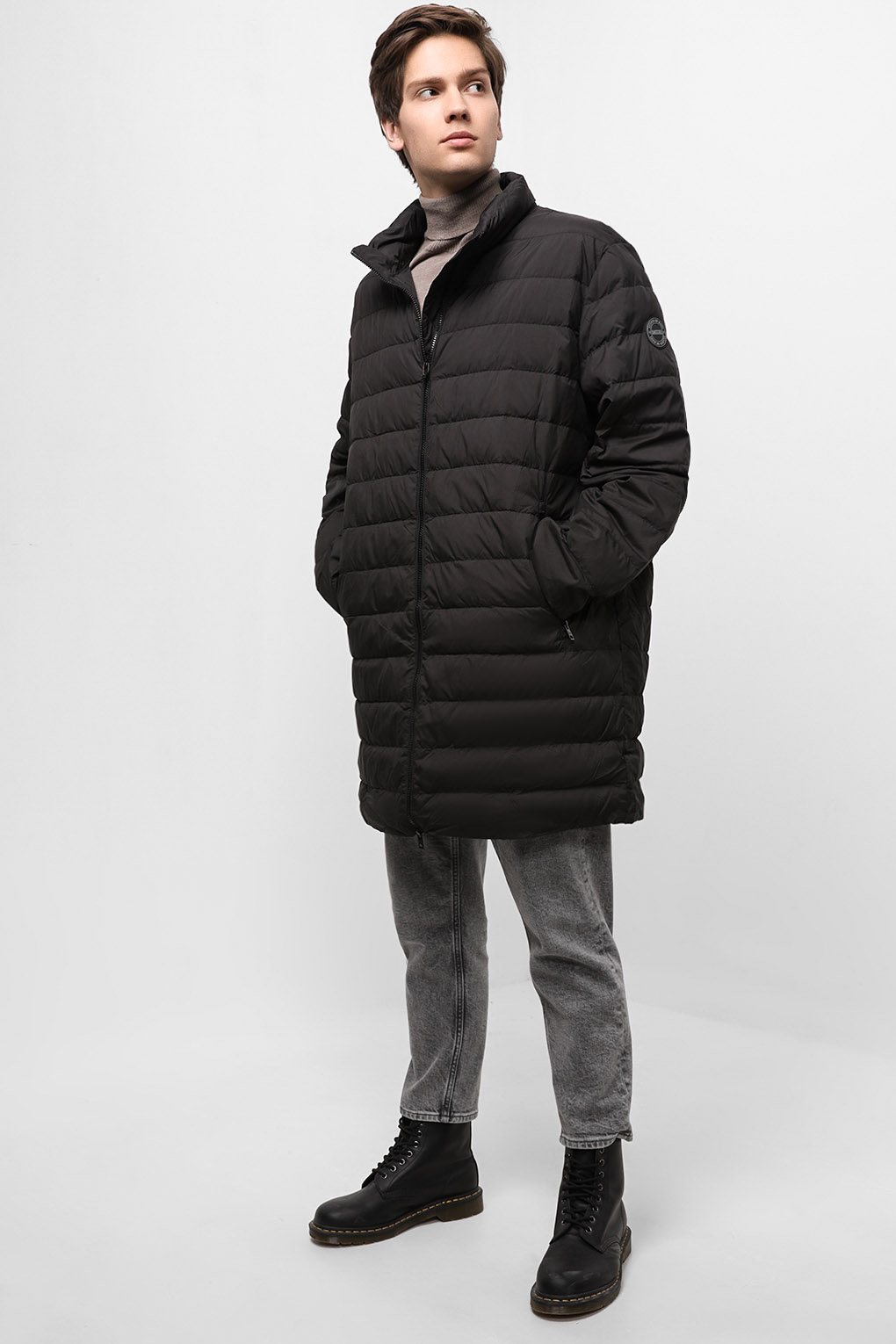 

Пуховик мужской MARCO DI RADI MDR22079197-001 черный 52 RU, MDR22079197-001