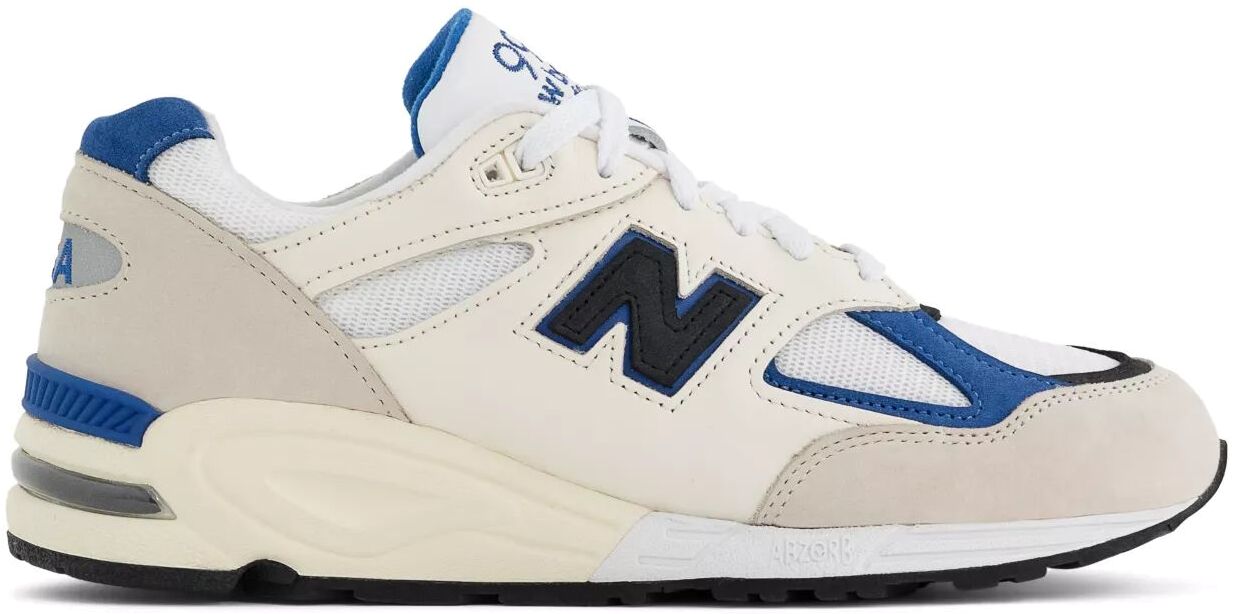 

Кроссовки унисекс New Balance 990 белые 8 US, Белый, 990