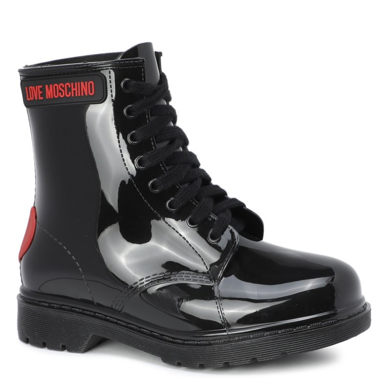 

Резиновые ботинки женские Love Moschino JA24193G черные 35 EU, JA24193G