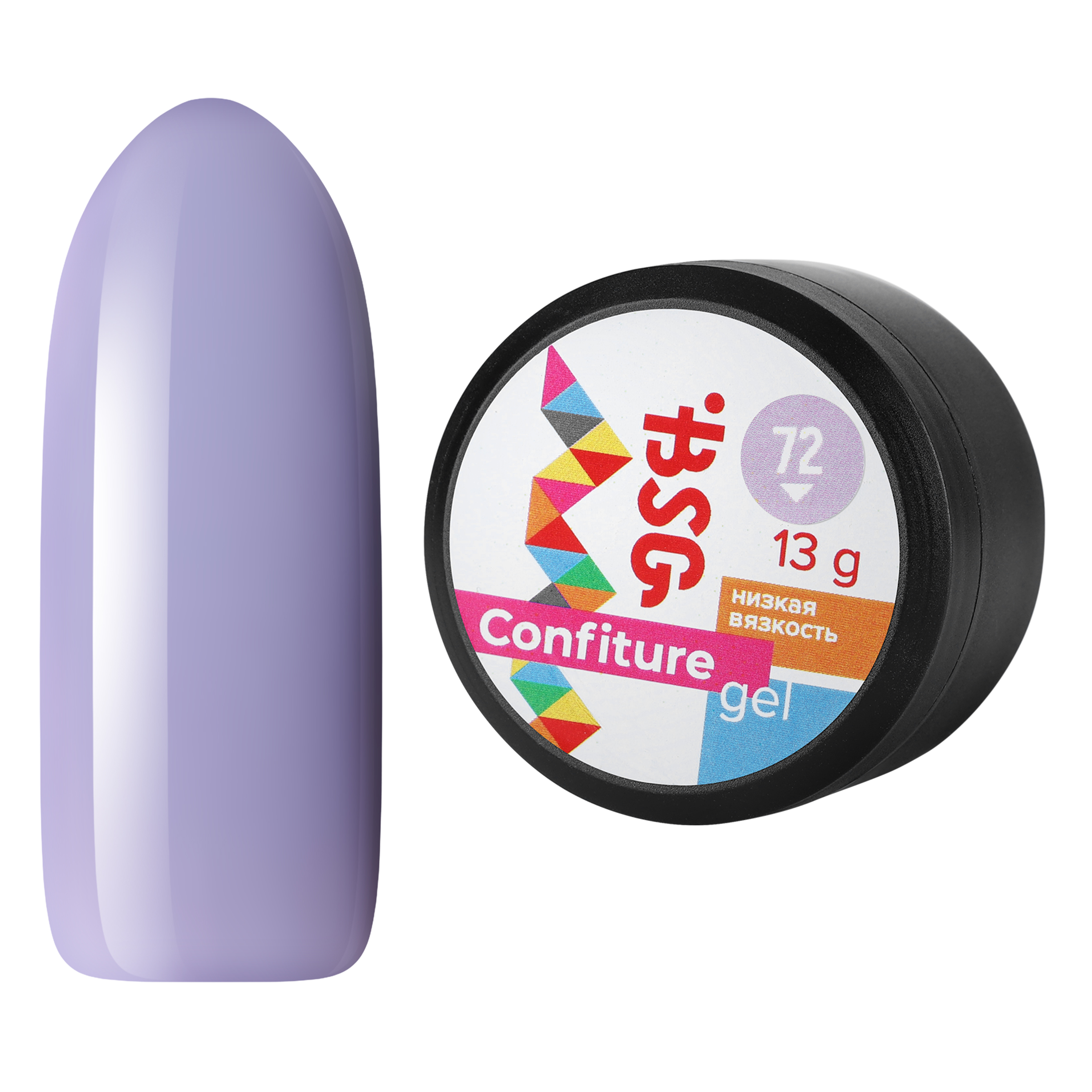 

Гель для наращивания Bio Stretch Gel Confiture №72 13 г