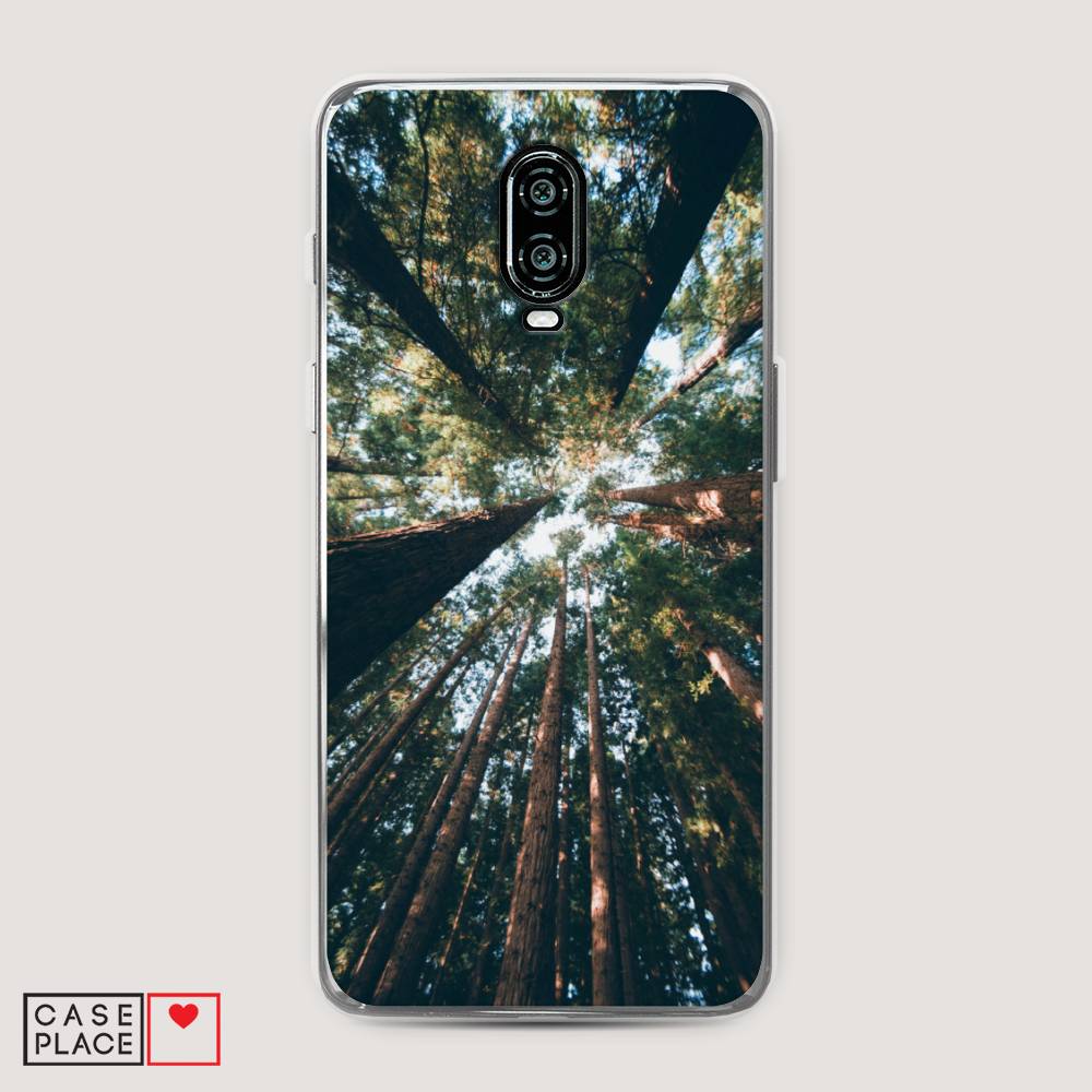 

Чехол Awog на Oneplus 6T / ВанПлас 6T "Лес 18", Зеленый;коричневый, 150650-4