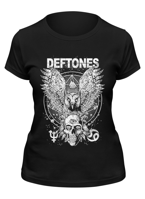 

Футболка мужская Printio Deftones черная S, Черный, Deftones