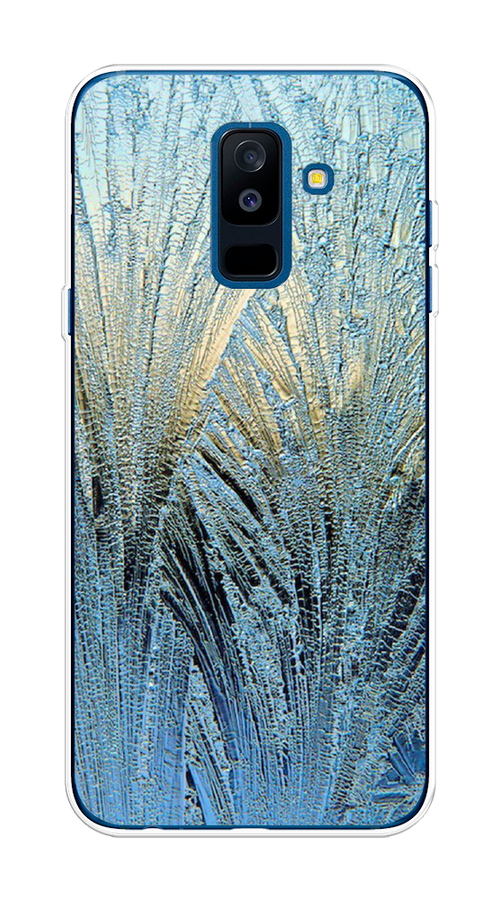 

Чехол Awog на Samsung Galaxy A6 + "Лёд", Голубой, 26050-4