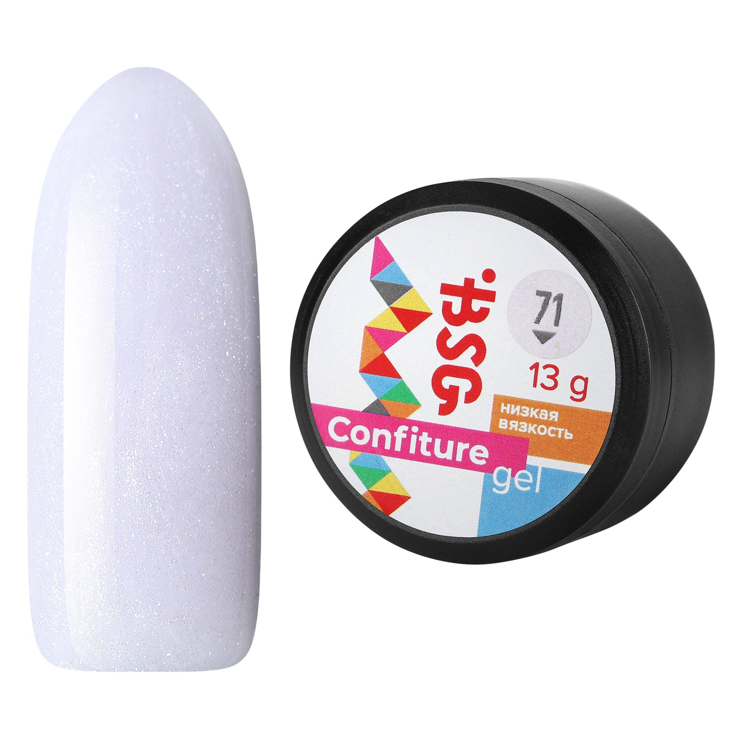 

Гель для наращивания Bio Stretch Gel Confiture №71 13 г