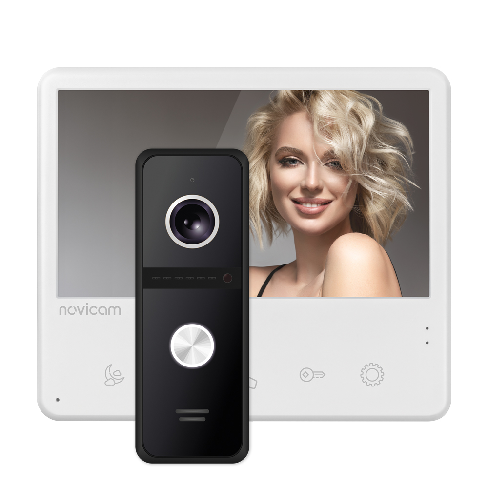 Комплект видеодомофона Novicam UNIT 7C KIT для квартиры, дома и офиса, 4905 комплект адаптеров skoda octavia a7 лифтбэк 2013 н в atlant