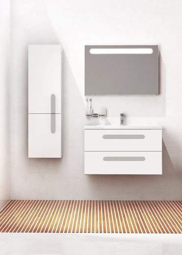 

Мебель для ванной Ravak SD Chrome II 800 белый глянец