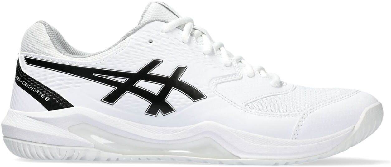 

Кроссовки унисекс Asics Gel-Dedicate 8 белые 8.5 US, Белый, Gel-Dedicate 8