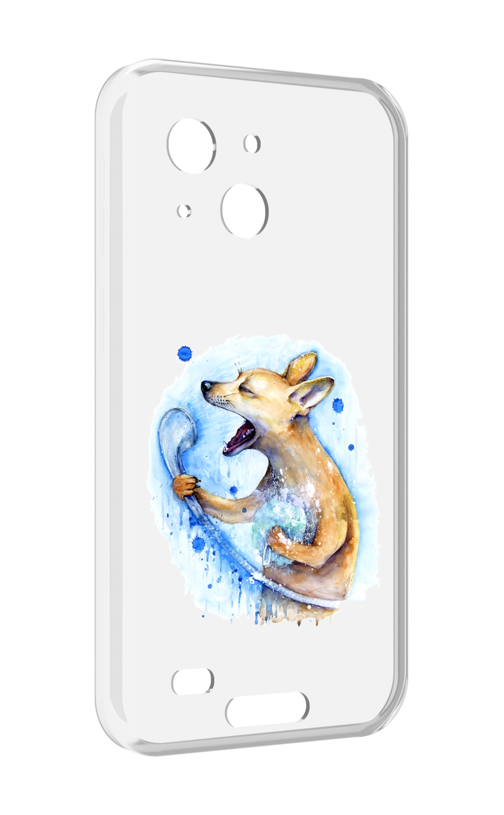 

Чехол MyPads пение в душе для Oukitel WP20 / WP20 Pro, Прозрачный, Tocco