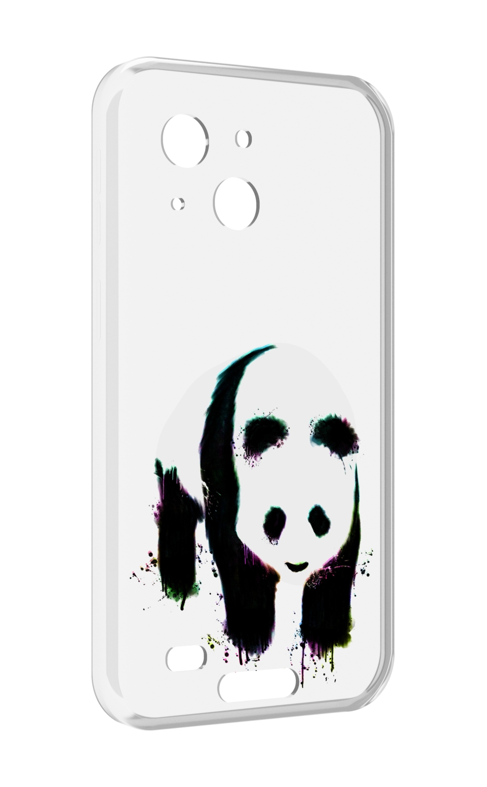 

Чехол MyPads панда в акварели для Oukitel WP20 / WP20 Pro, Прозрачный, Tocco