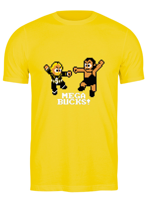 

Футболка мужская Printio Hulk hogan x andre the giant (mega bucks) желтая S, Желтый, Hulk hogan x andre the giant (mega bucks)