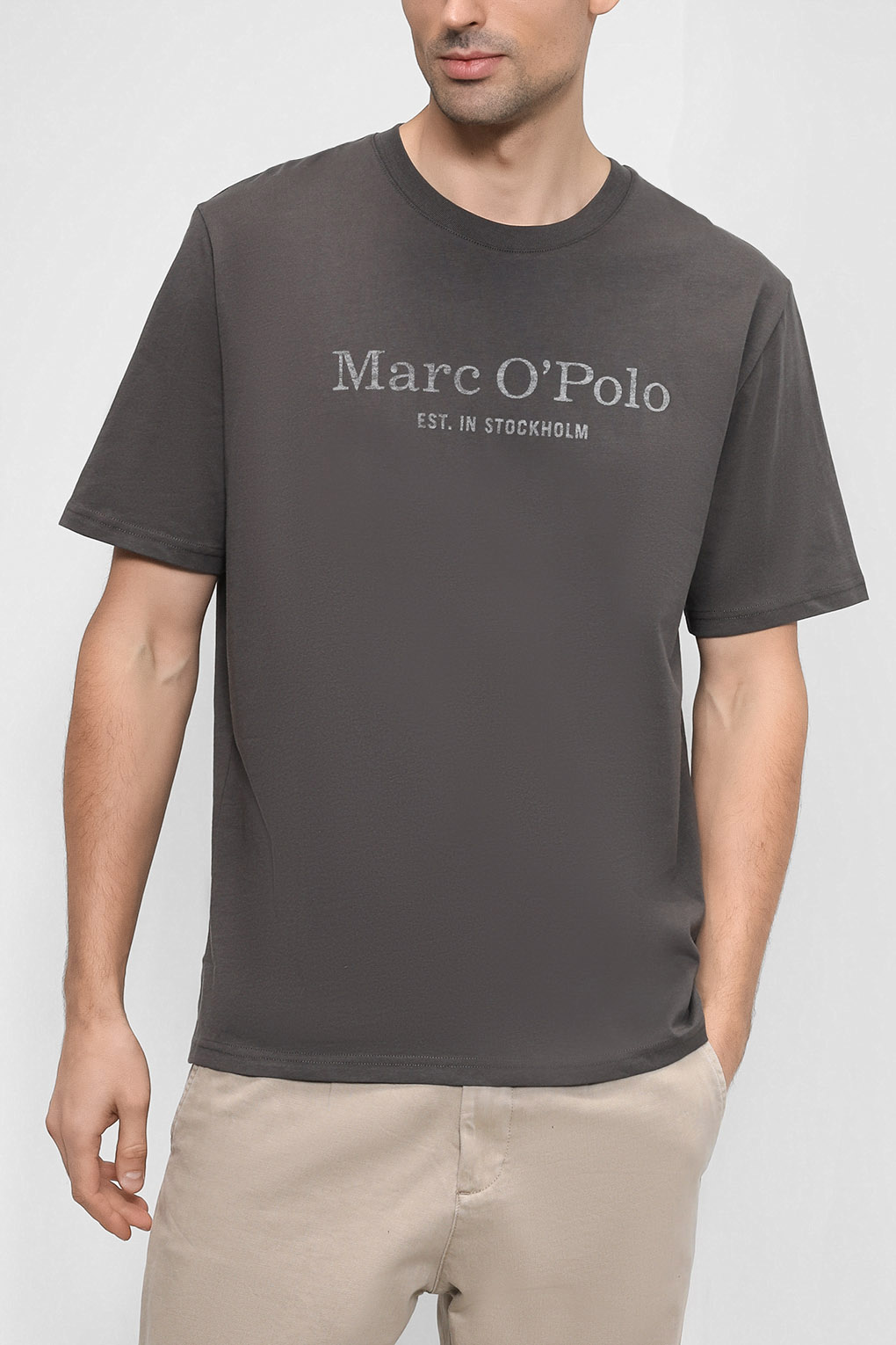 

Футболка мужская Marc O’Polo B21 2012 51052 серая 2XL, Серый, B21 2012 51052