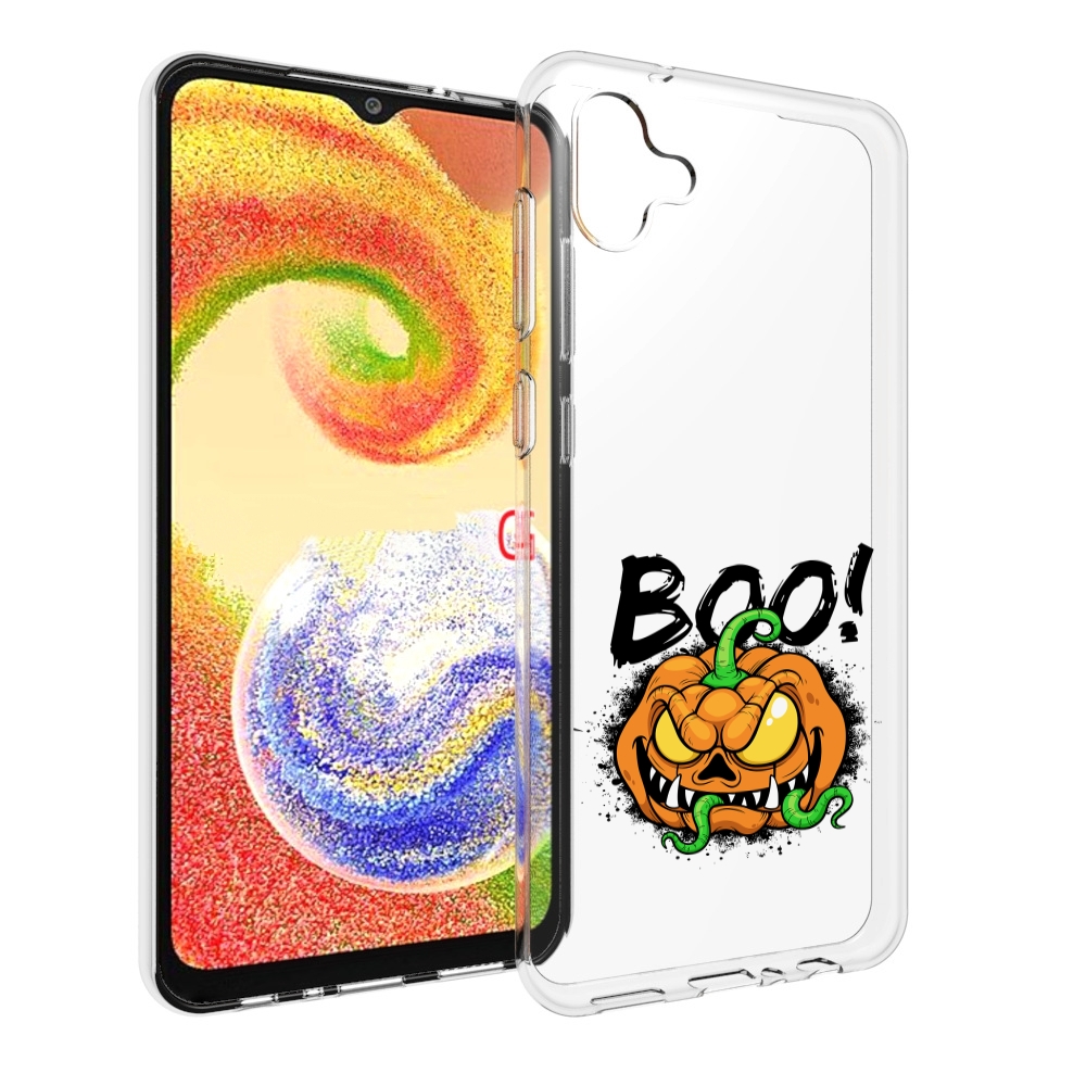 Чехол MyPads Хэллоуин бу для Samsung Galaxy A04