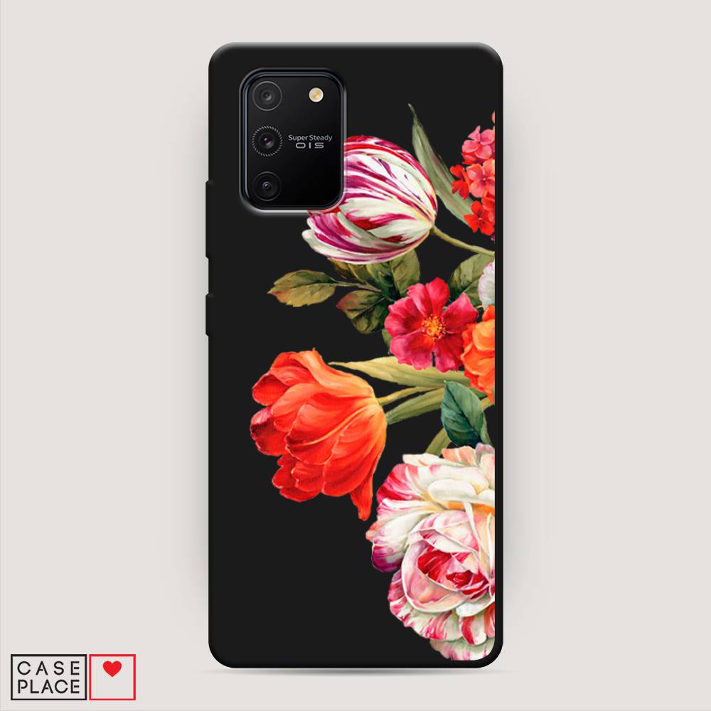 

Чехол Awog на Samsung Galaxy A91/S10 Lite "Весенний букет", Разноцветный, 29952-1