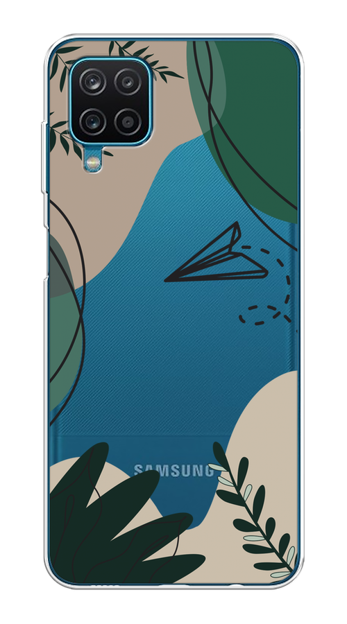 

Чехол на Samsung Galaxy A12/M12 "Secret Garden", Зеленый;бежевый;черный, 2101650-1